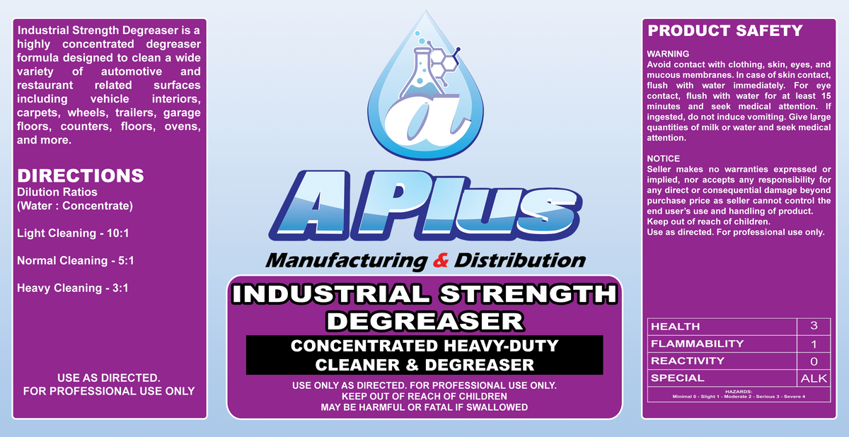 INDUSTRIAL STRENGTH DEGREASER