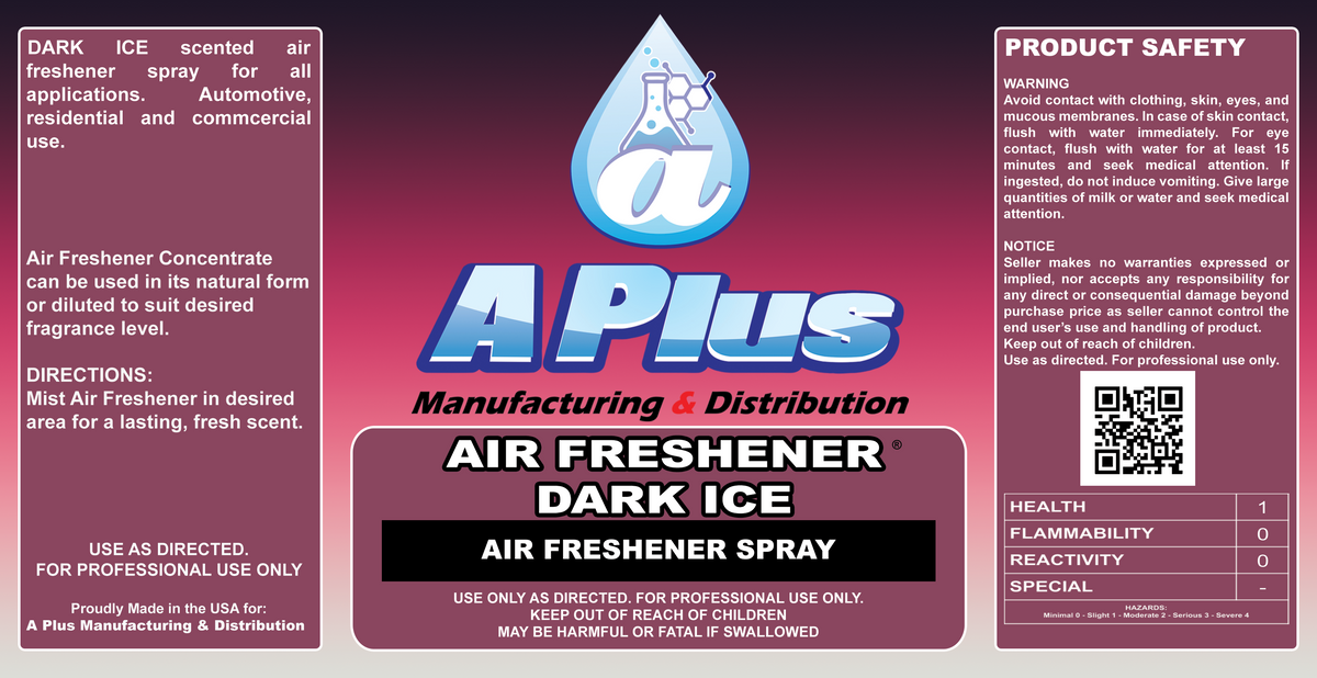DARK ICE AIR FRESHENER CONCENTRATE
