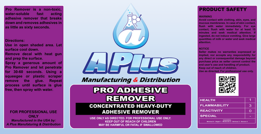 PRO REMOVER ADHESIVE REMOVER