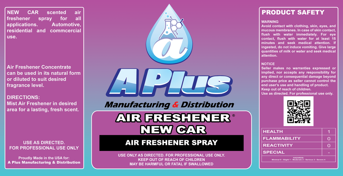 NEW CAR AIR FRESHENER CONCENTRATE