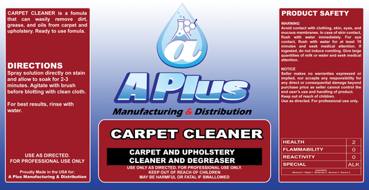 CARPET CLEANER RED