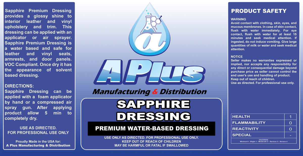 SAPPHIRE DRESSING
